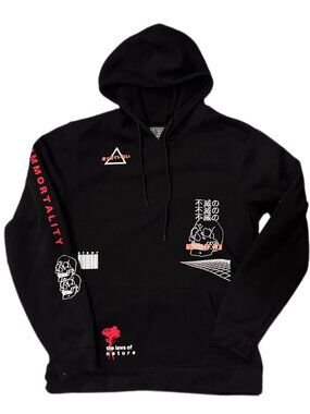 Trademark Brooklyn Cloth 1896 Black Hoodie,US Men XL